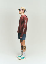 Load image into Gallery viewer, SOL-SOL - 'Run' Long Sleeve T-Shirt - Brown
