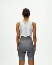 Load image into Gallery viewer, Pas Normal Studios - Women's Mechanism Logo Bibs - Medium Grey
