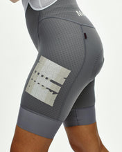 Load image into Gallery viewer, Pas Normal Studios - Women's Mechanism Logo Bibs - Medium Grey
