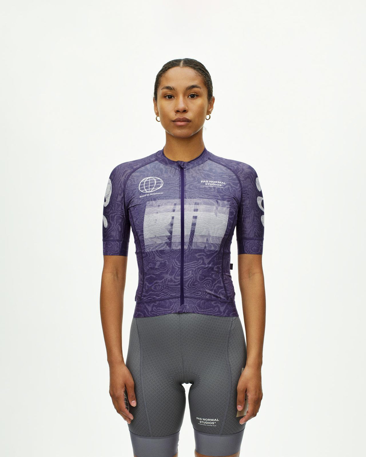 Pas Normal Studios - Women's Mechanism Logo Jersey - RTN Dark Purple