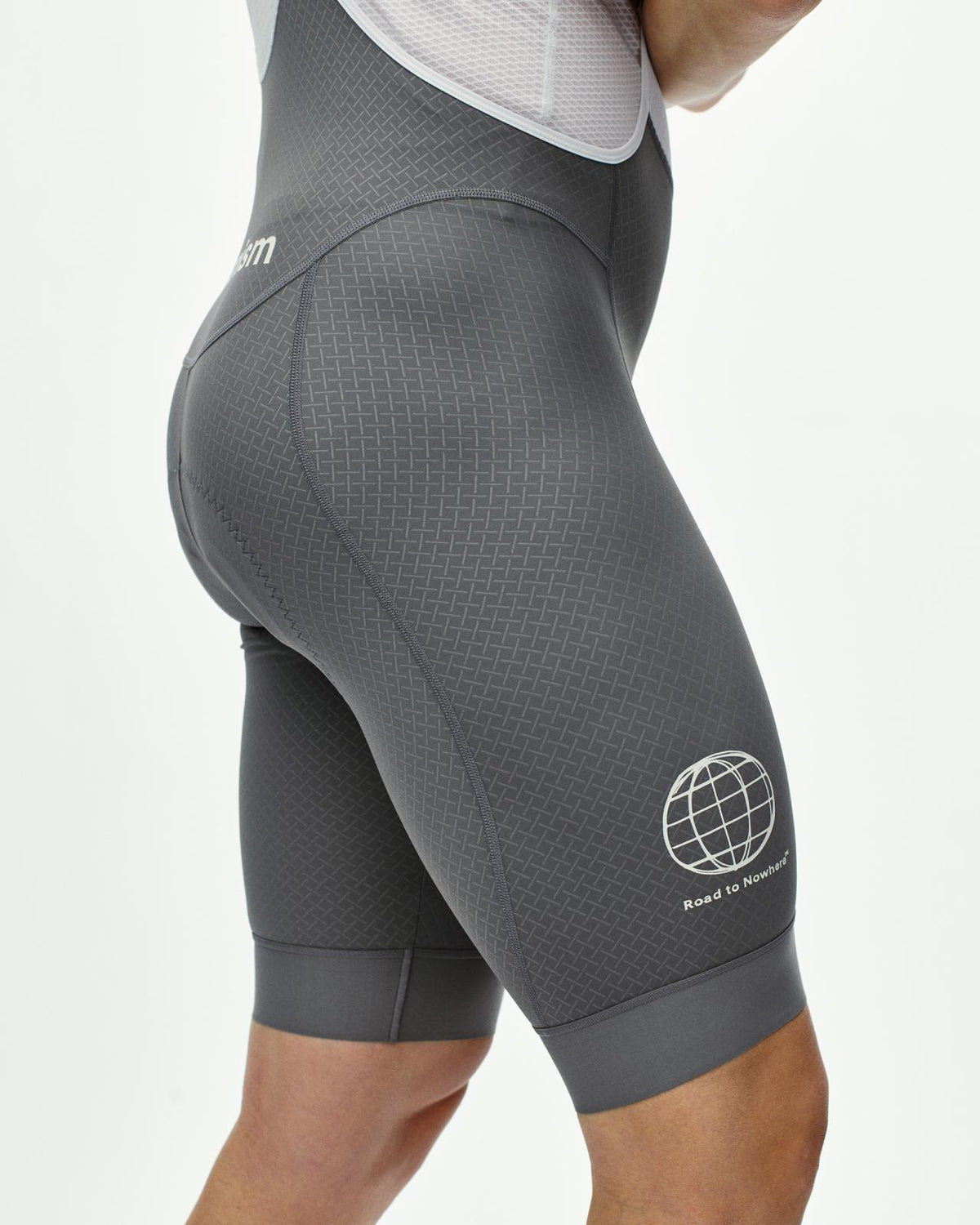 Pas Normal Studios - Mechanism Logo Bibs - Medium Grey