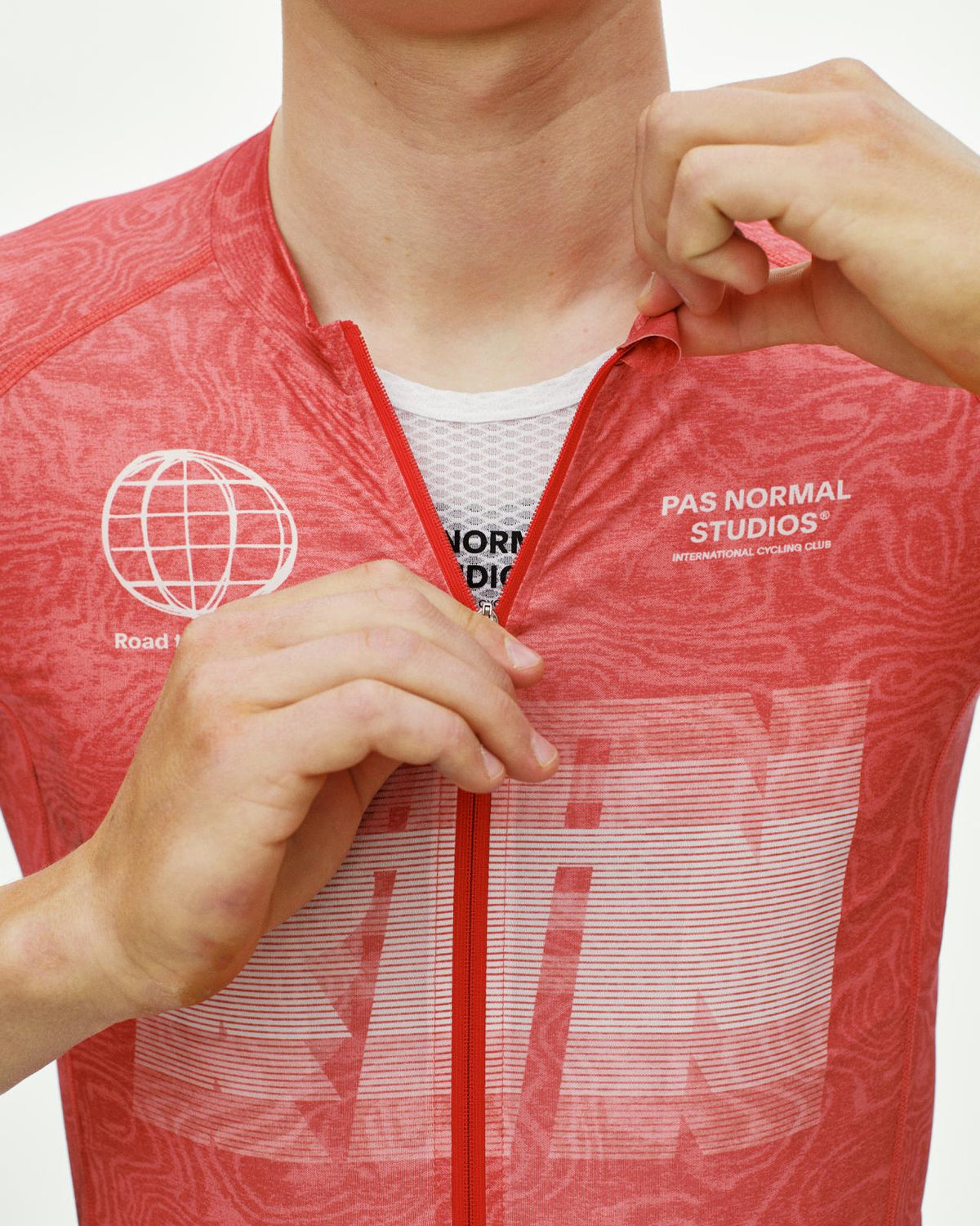 Pas Normal Studios - Mechanism Logo Jersey - RTN Classic Red