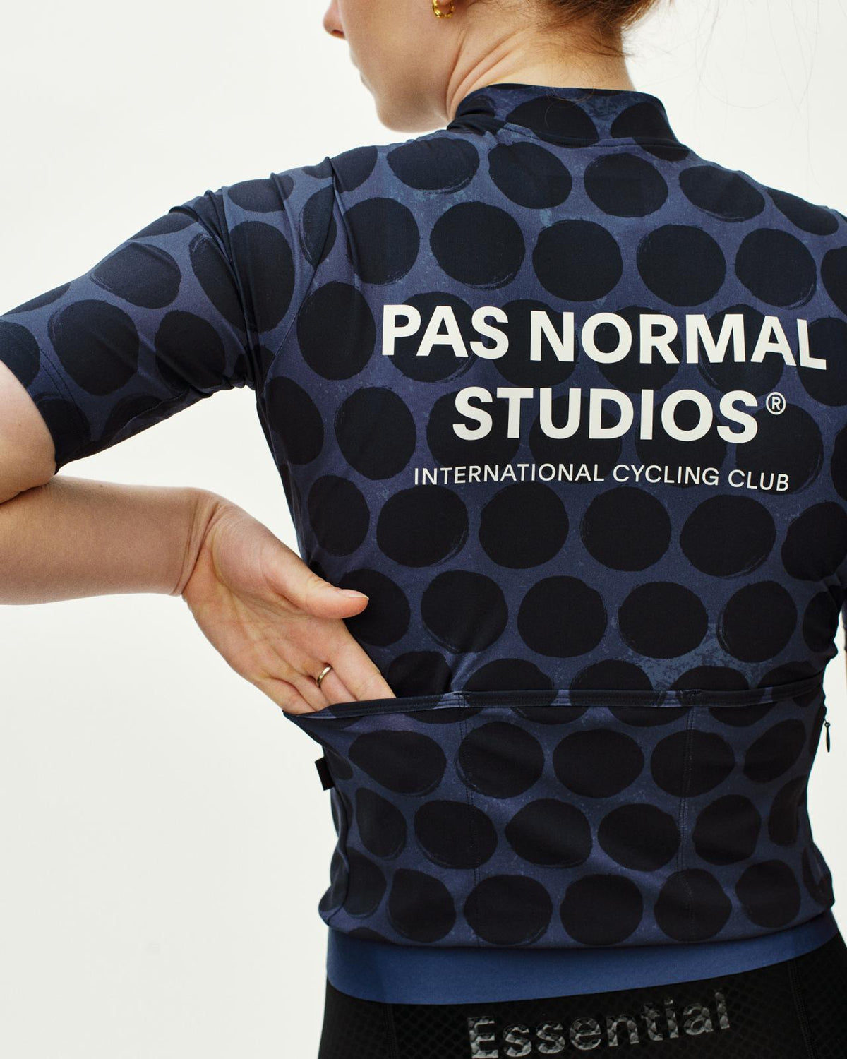 Pas Normal Studios - Women's Essential Jersey - Dot Dark Navy