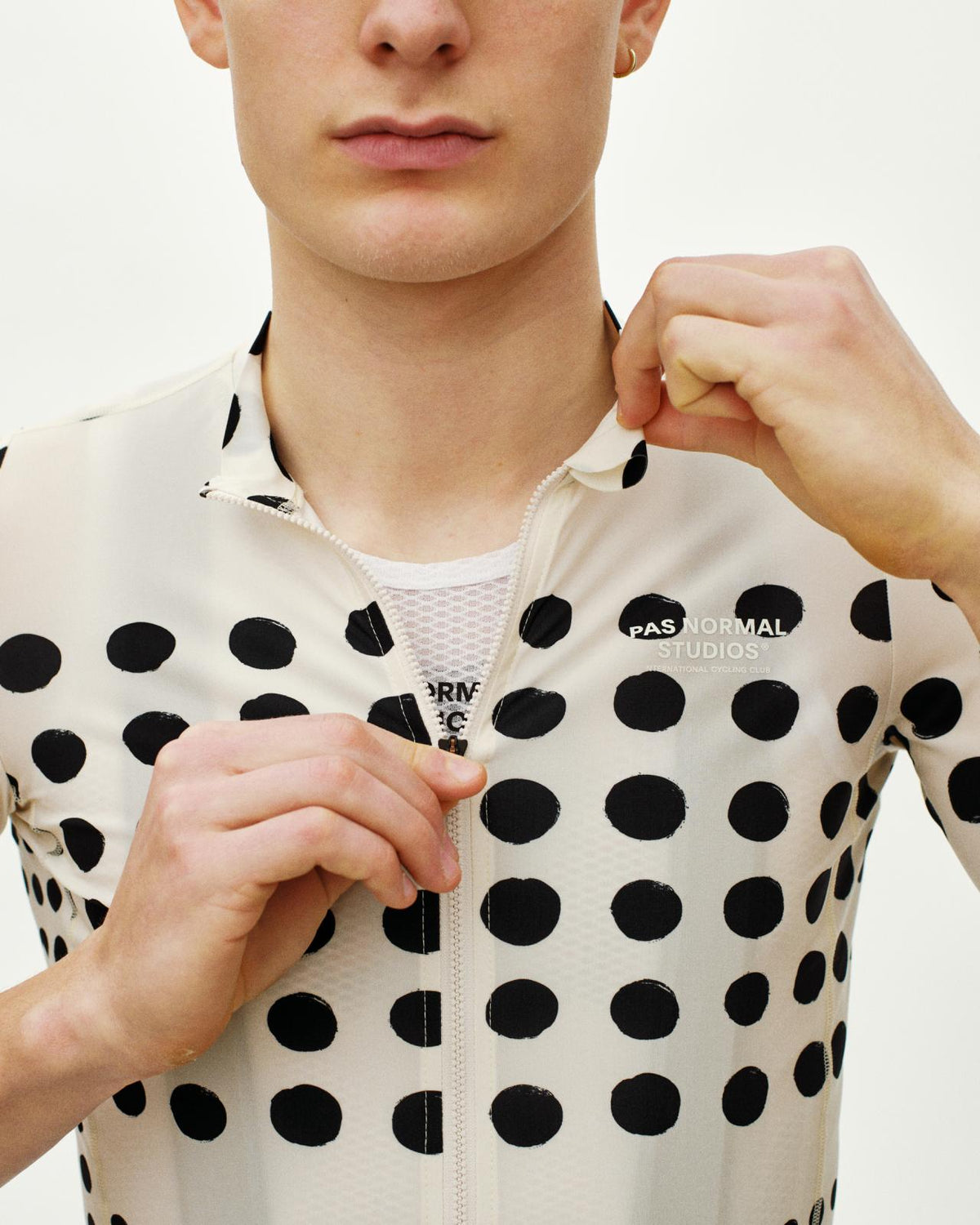 Pas Normal Studios - Essential Jersey - Dot Off White