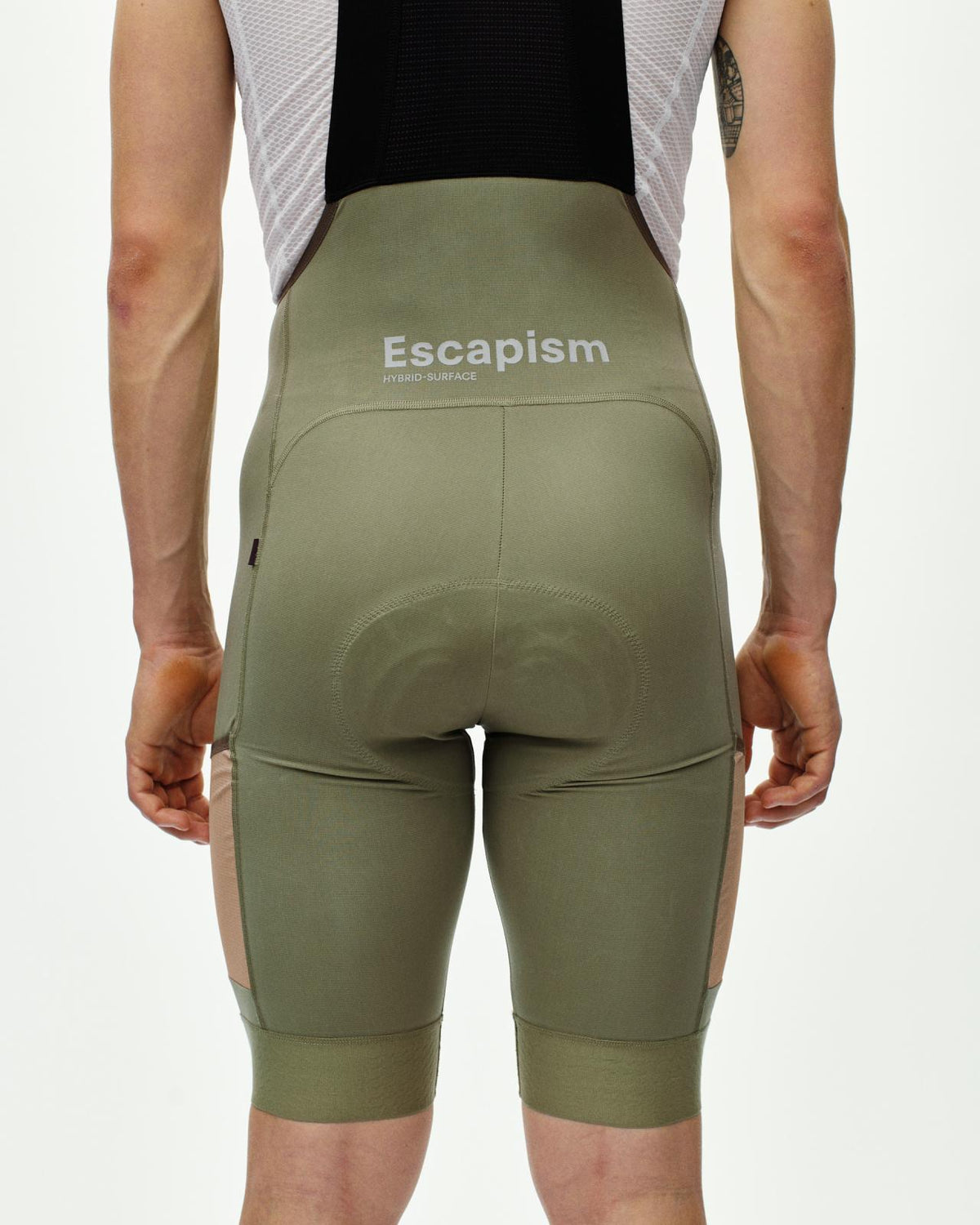 Pas Normal Studios - Escapism Cargo Bibs - Light Olive