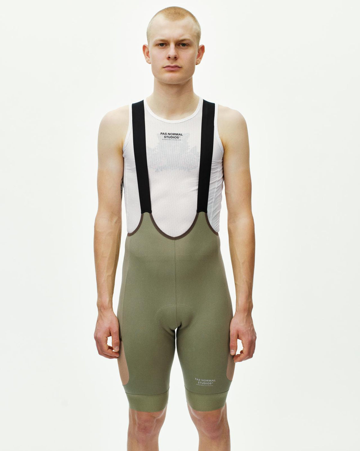 Pas Normal Studios - Escapism Cargo Bibs - Light Olive
