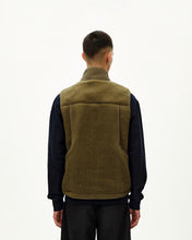 Load image into Gallery viewer, Pas Normal Studios - Off-Race Pile Fleece Vest - Deep Olive
