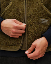 Load image into Gallery viewer, Pas Normal Studios - Off-Race Pile Fleece Vest - Deep Olive
