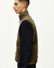 Load image into Gallery viewer, Pas Normal Studios - Off-Race Pile Fleece Vest - Deep Olive
