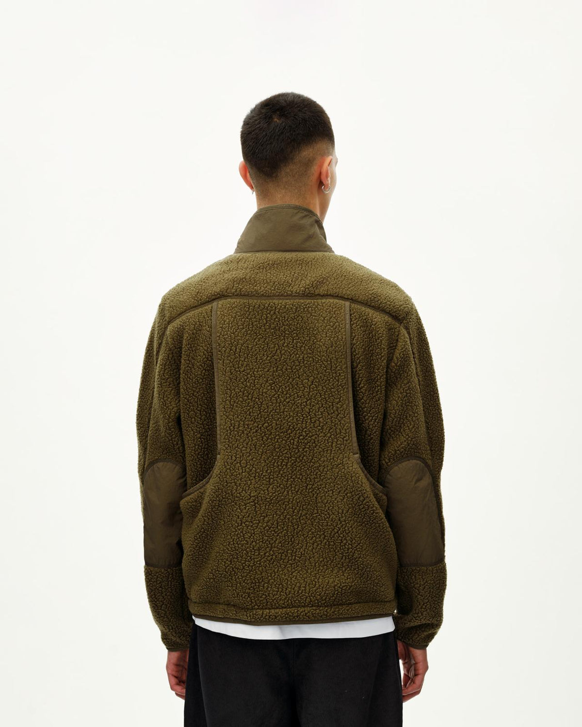 Pas Normal Studios - Off-Race Pile Fleece Jacket - Deep Olive