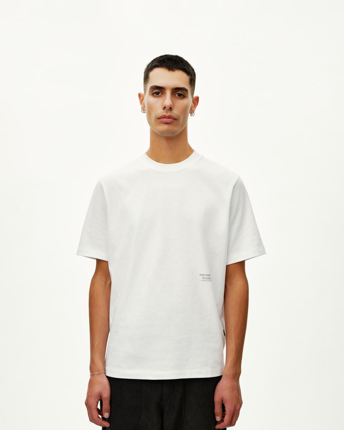 Pas Normal Studios - Off-Race Graphic T-Shirt - White