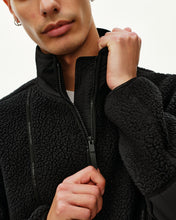 Load image into Gallery viewer, Pas Normal Studios - Off-Race Pile Fleece Jacket - Black
