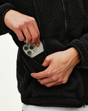 Load image into Gallery viewer, Pas Normal Studios - Off-Race Pile Fleece Jacket - Black
