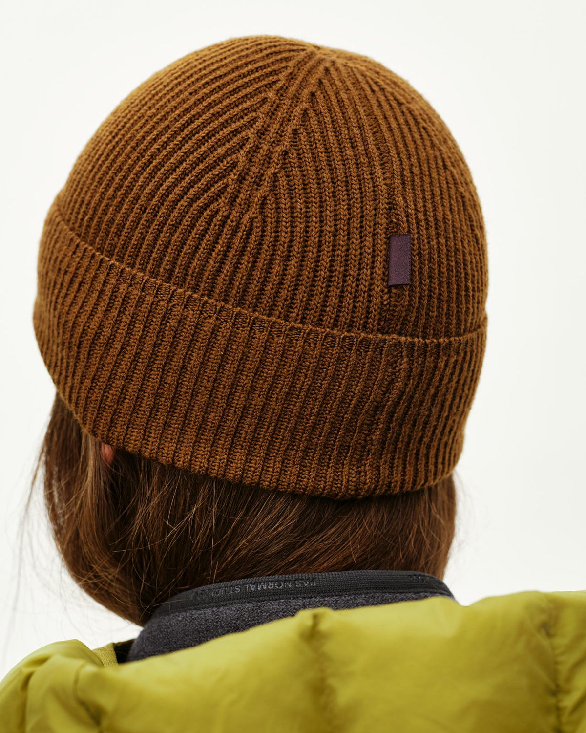 Pas Normal Studios - Off-Race Merino Knit Beanie - Wood