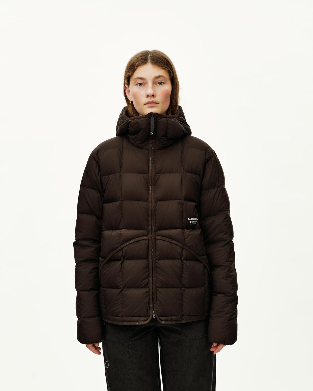 Pas Normal Studios - Off-Race Down Liner Jacket - Dark Coffee