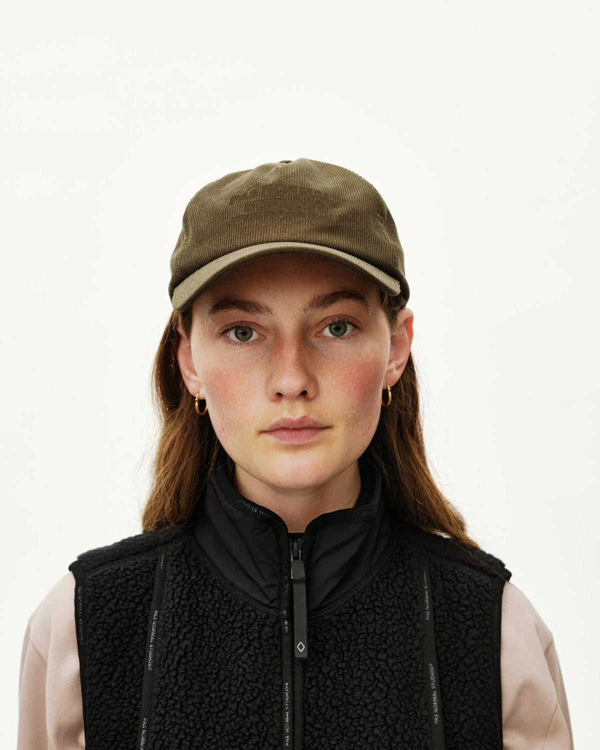 Pas Normal Studios - Off-Race Tech Corduroy Cap - Deep Olive