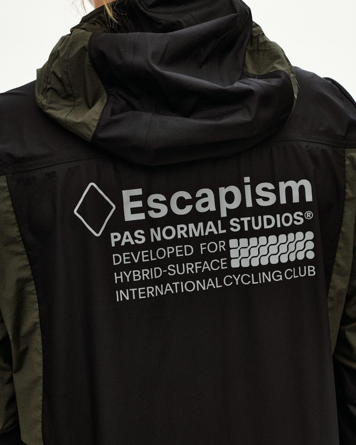 Pas Normal Studios - Escapism Hooded Lightweight Jacket - Black