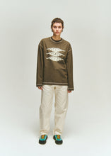 Load image into Gallery viewer, SOL-SOL - Graphic Long Sleeve T-Shirt - Brown
