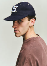 Load image into Gallery viewer, SOL-SOL - Melton Cap - Navy
