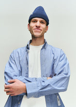 Load image into Gallery viewer, SOL-SOL - Merino Beanie - Dark Blue
