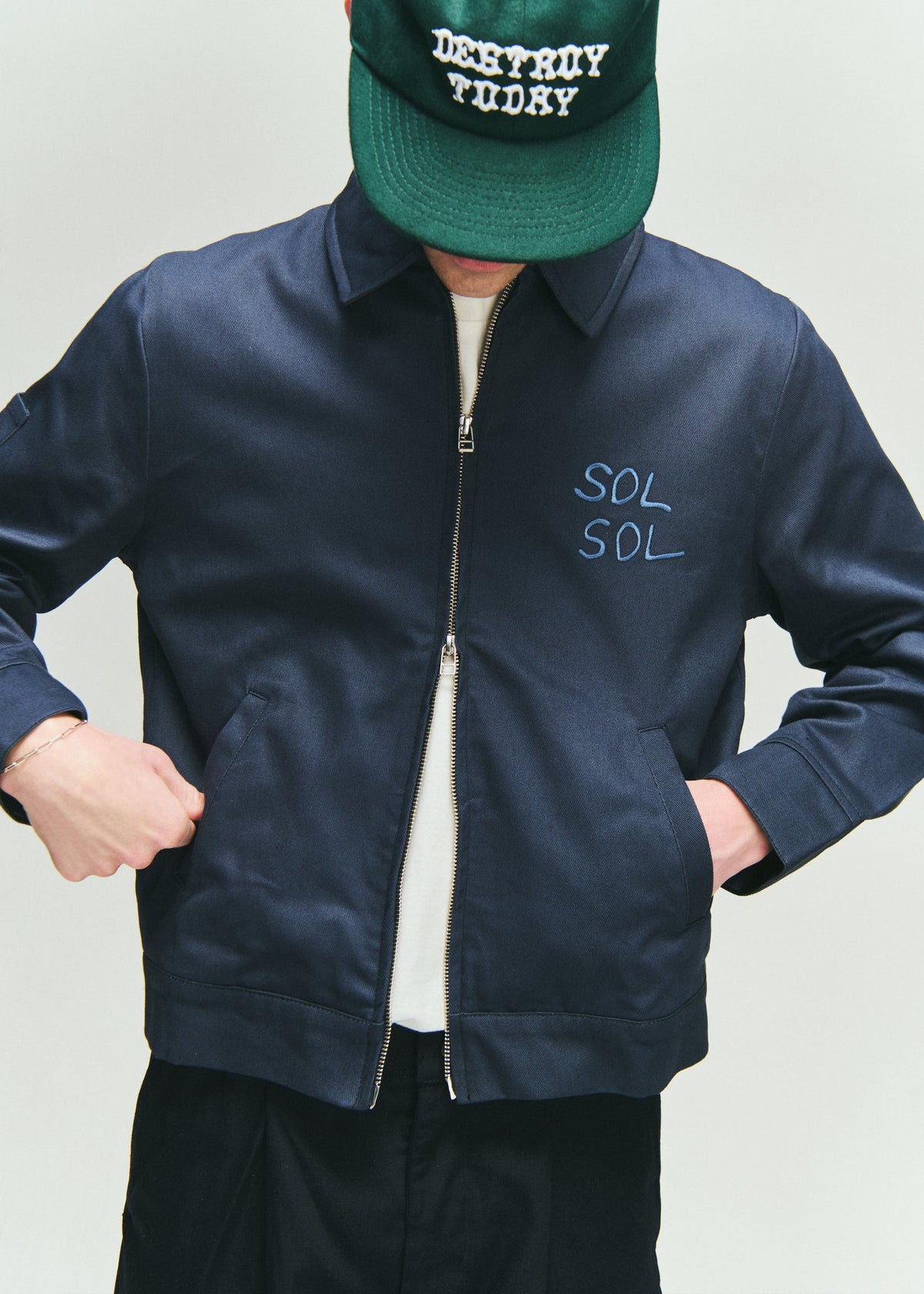 SOL-SOL - Melton Cap - Green