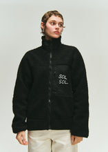 Load image into Gallery viewer, SOL-SOL - Fleece Jacket - Black
