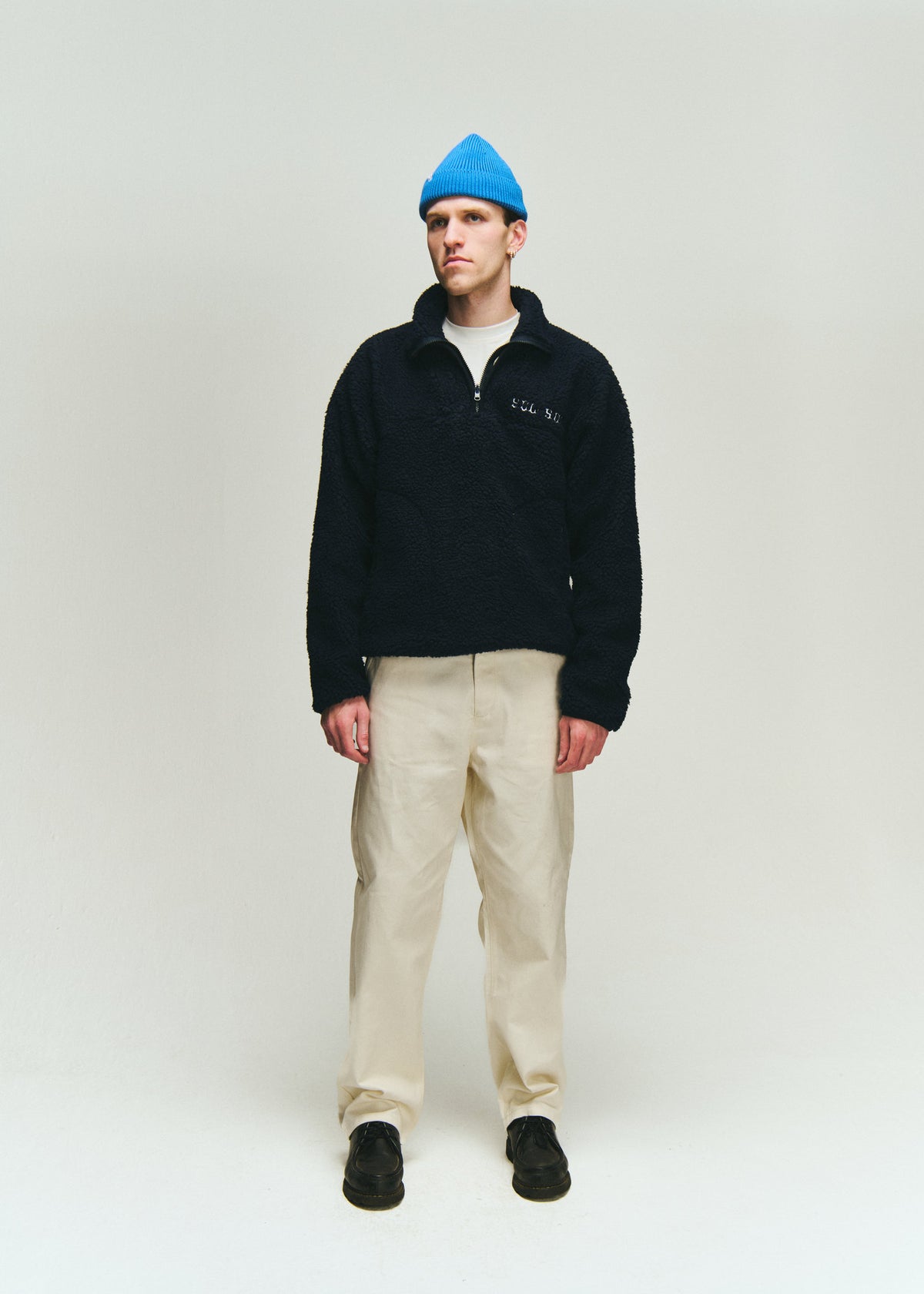 SOL-SOL - Quarter Zip Fleece 2.0 - Navy