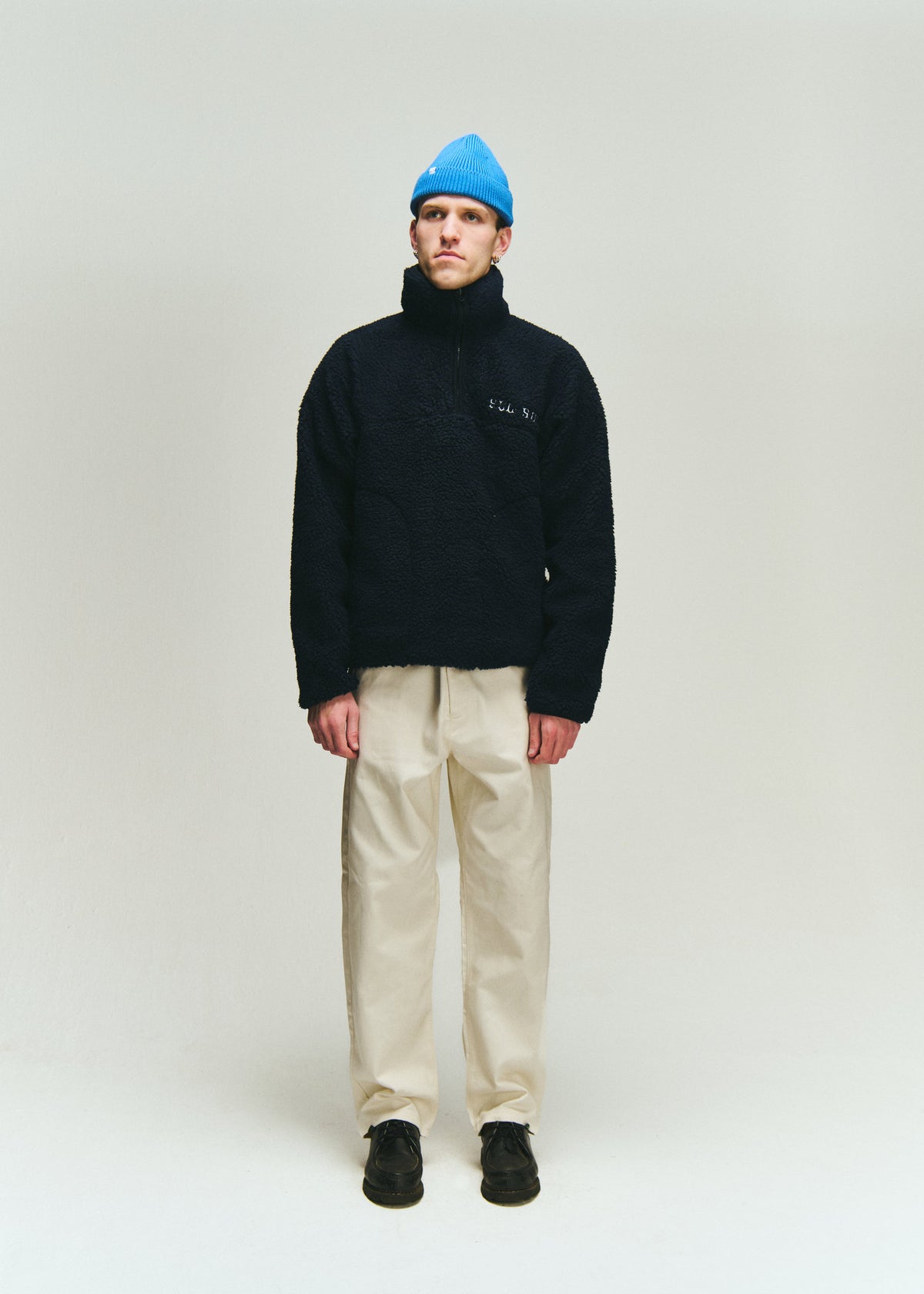 SOL-SOL - Quarter Zip Fleece 2.0 - Navy