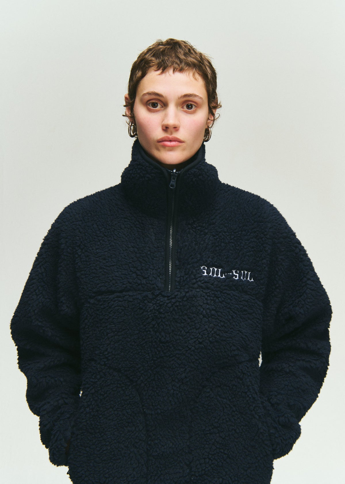 SOL-SOL - Quarter Zip Fleece 2.0 - Navy