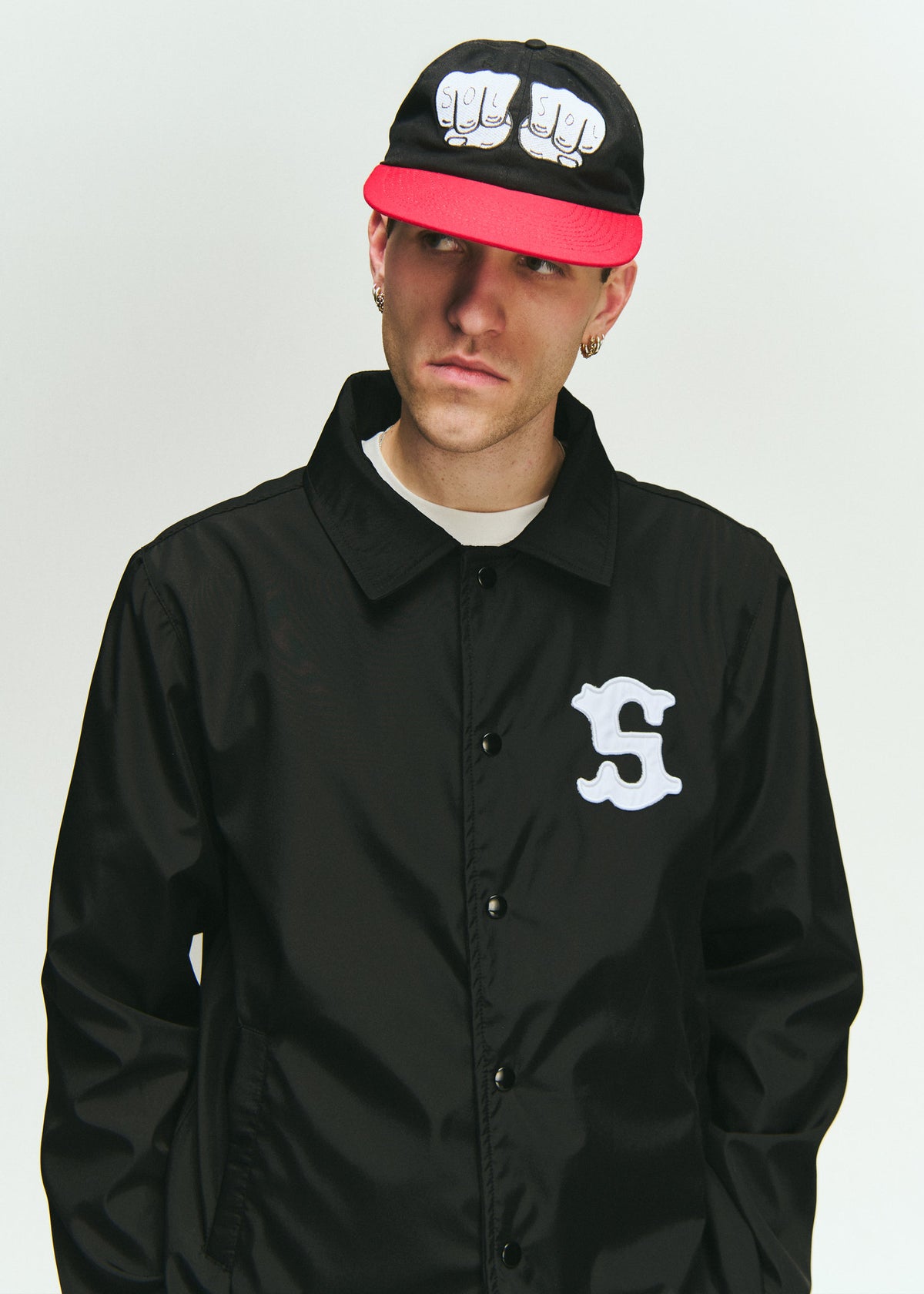SOL-SOL - Coach Jacket - Black