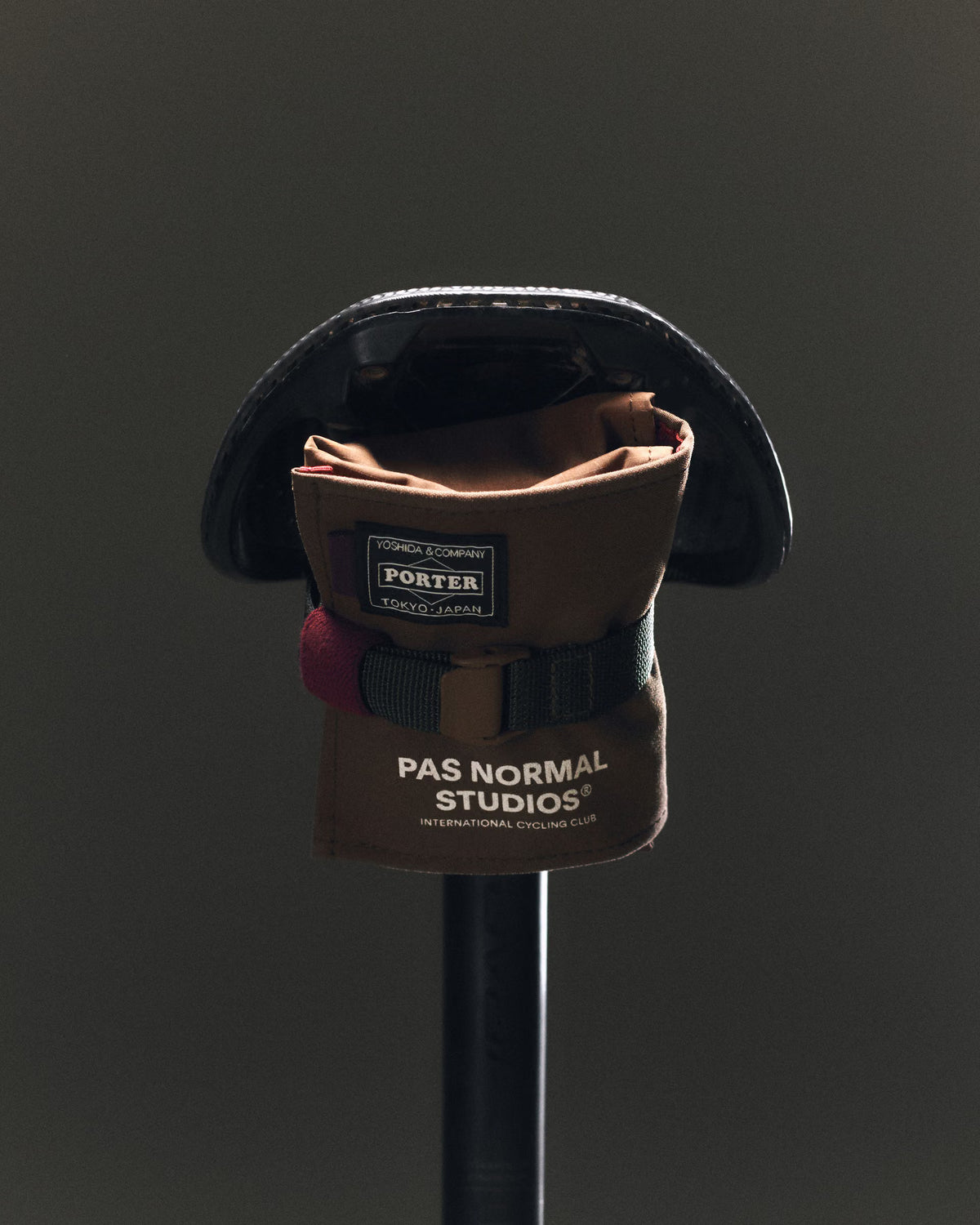 Pas Normal Studios x Porter Saddle Bag - Light Brown