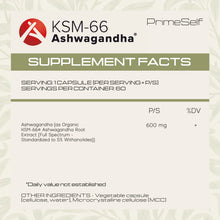 Load image into Gallery viewer, Prime Self - Organic Ashwagandha
