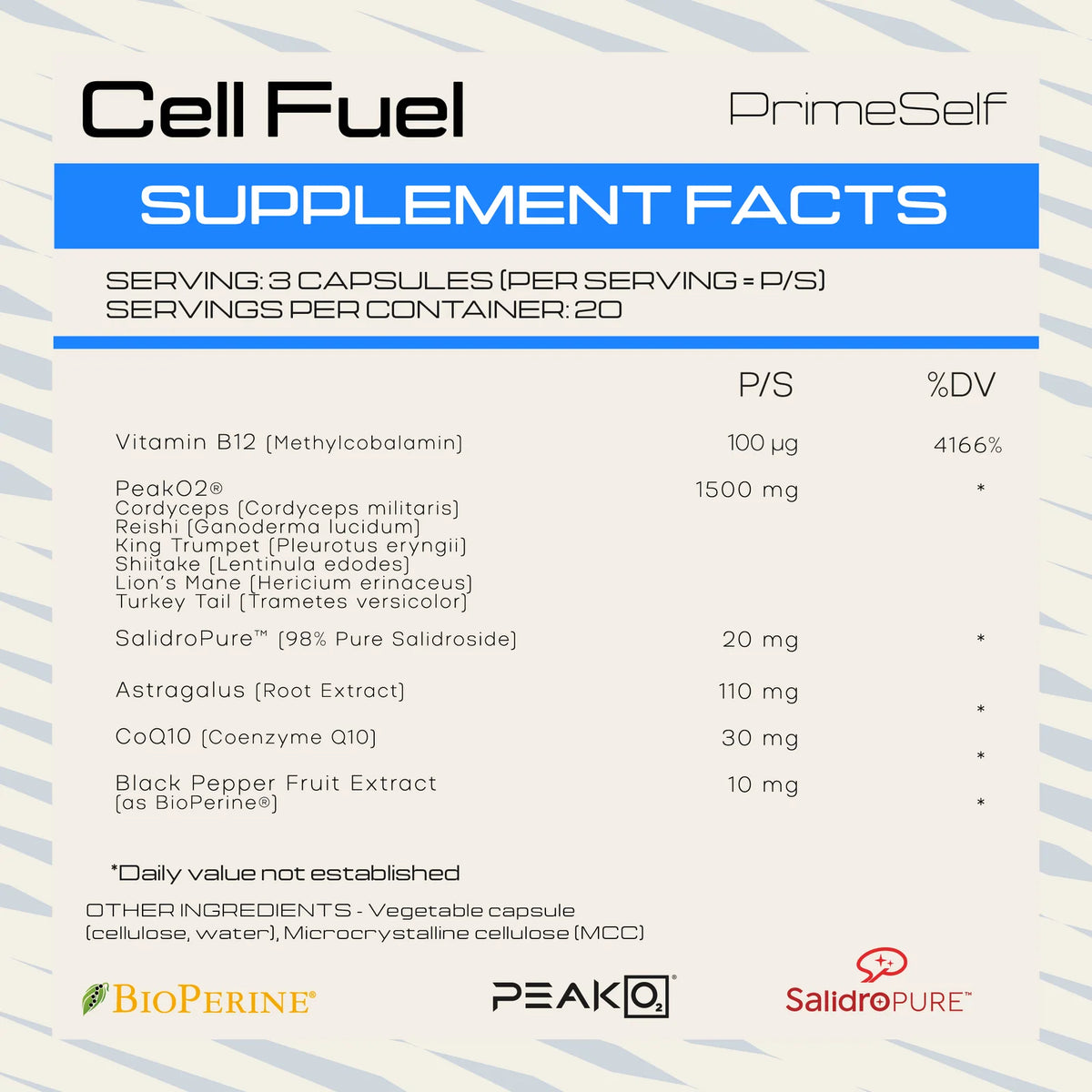 Prime Self - Cell Fuel