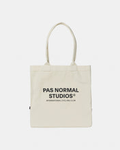 Load image into Gallery viewer, Pas Normal Studios - Logo Tote Bag - Off White
