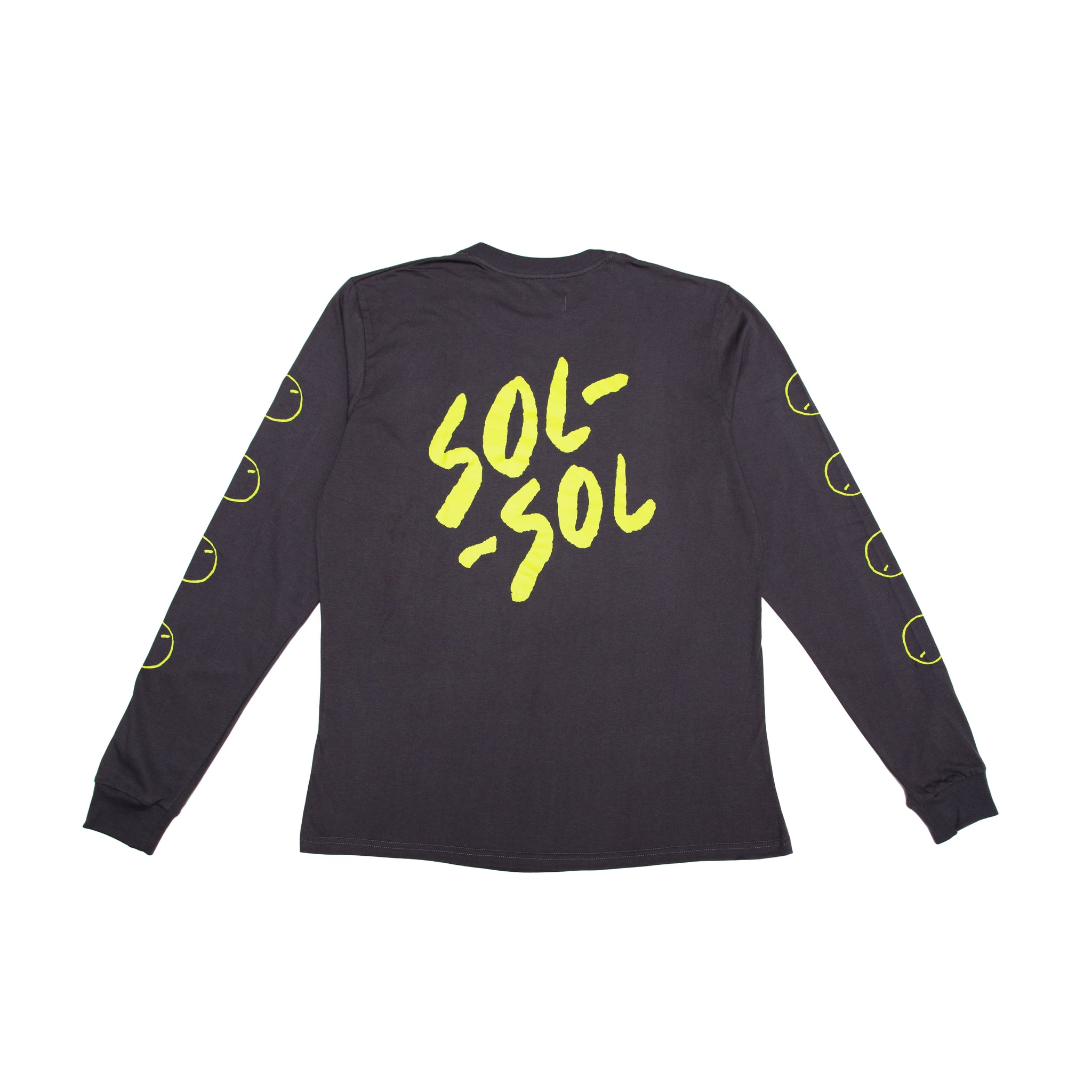 Sol Sol - Classic Logo Long Sleeve - Charcoal – Orphan Street