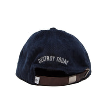 Load image into Gallery viewer, Sol Sol - Corduroy Cap - Navy
