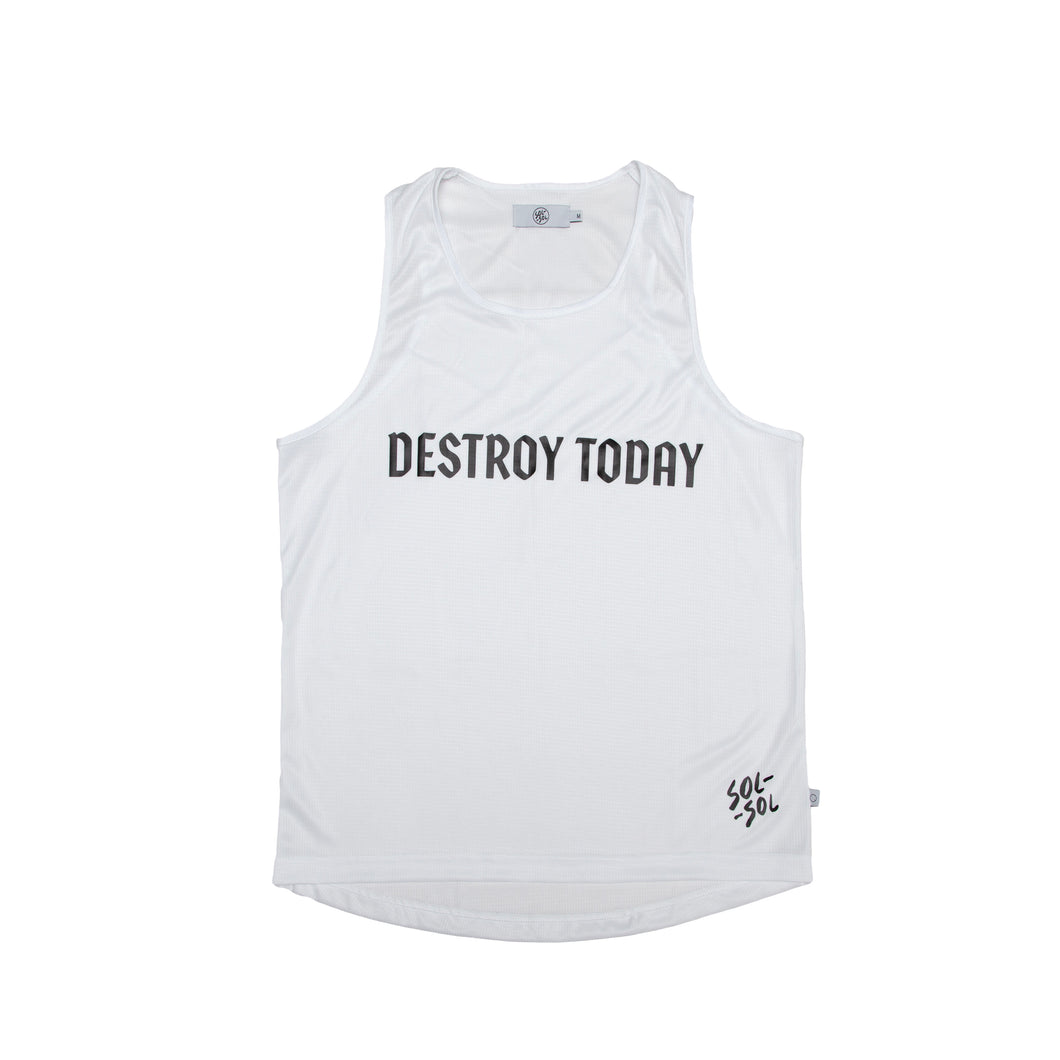 Sol Sol - 'Light Work' Vest - White