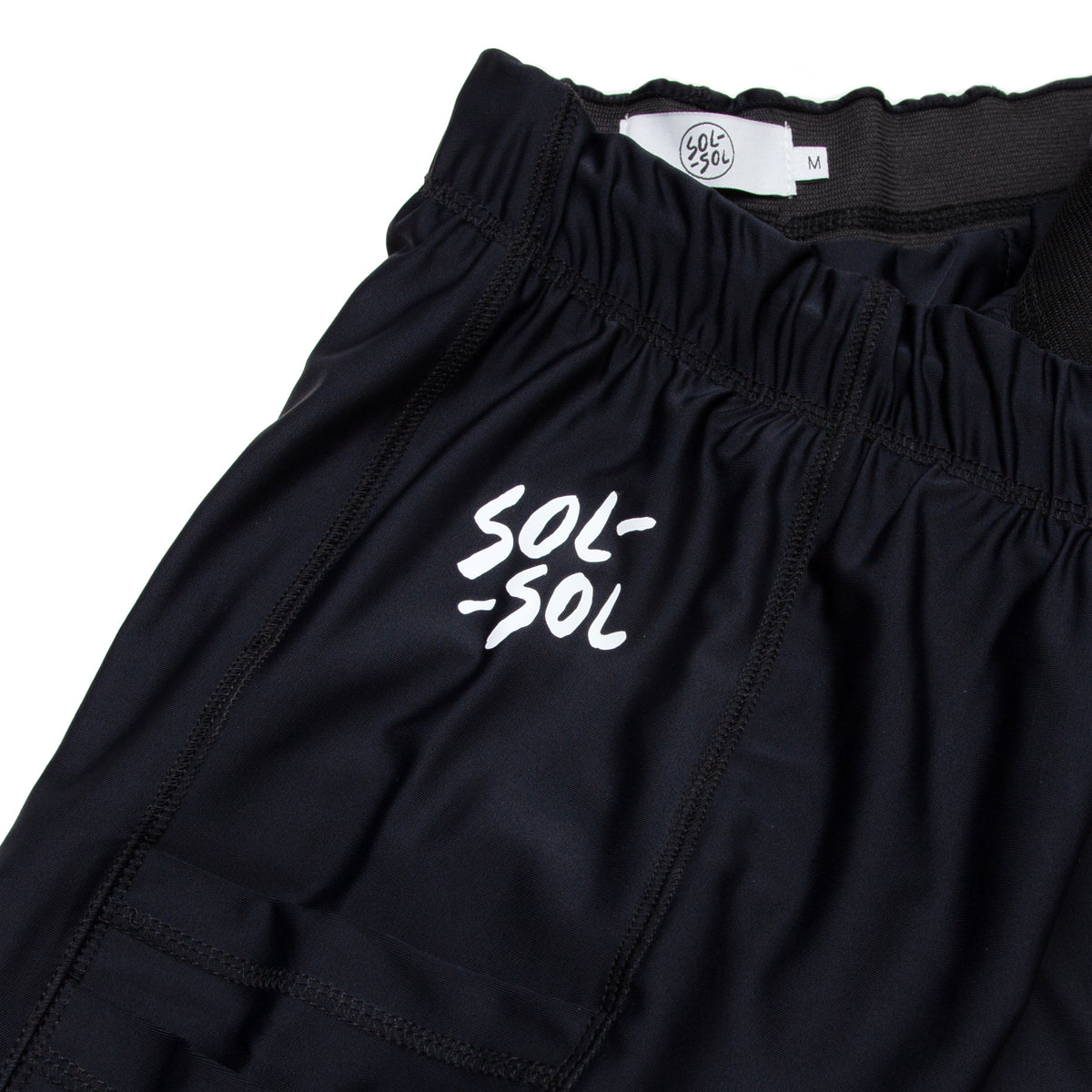 SOL-SOL - 'Light Work' Cargo Tights - Black