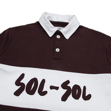 Load image into Gallery viewer, Sol Sol - Rugby Jersey - Chocolate Brown
