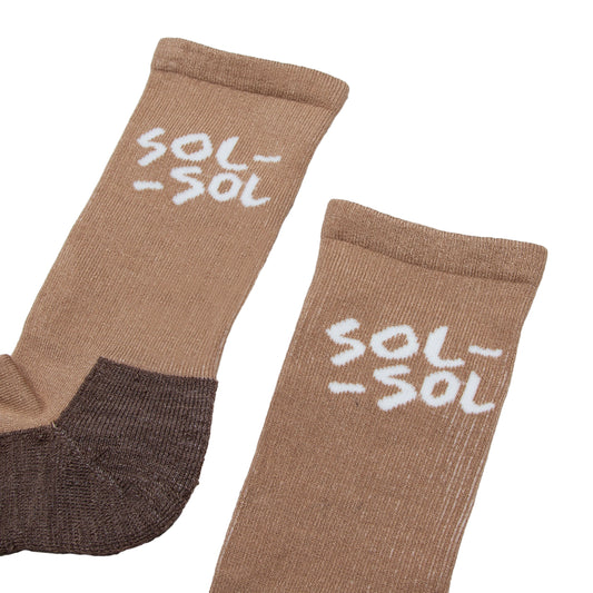 SOL-SOL - Essential Socks - Beige