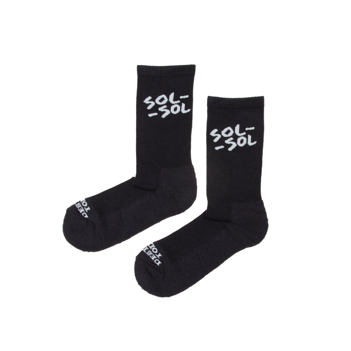 SOL-SOL - Essential Socks - Black