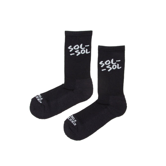 SOL-SOL - Essential Socks - Black
