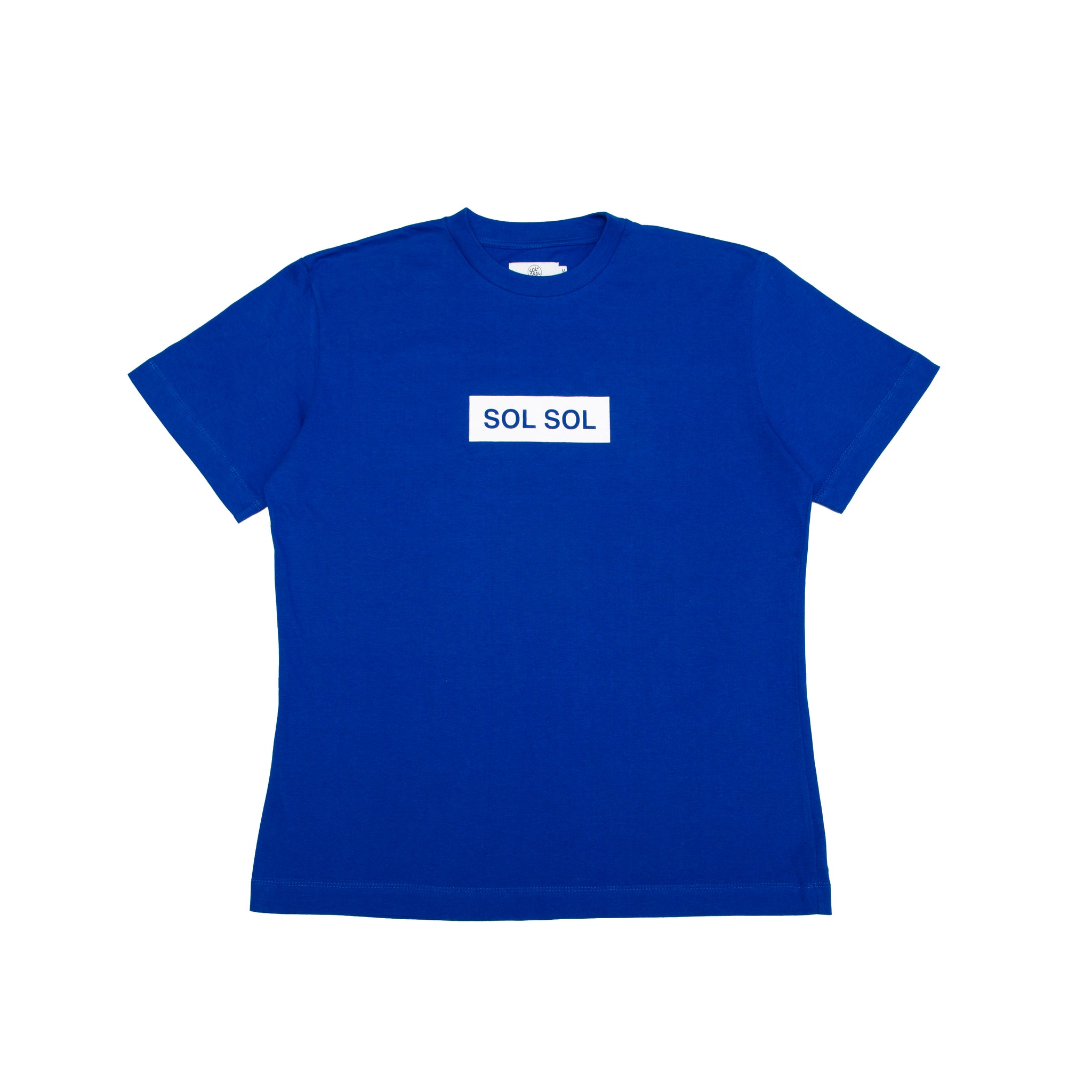 Sol Sol - Box Logo T-Shirt - Royal Blue – Orphan Street Clothing Shop