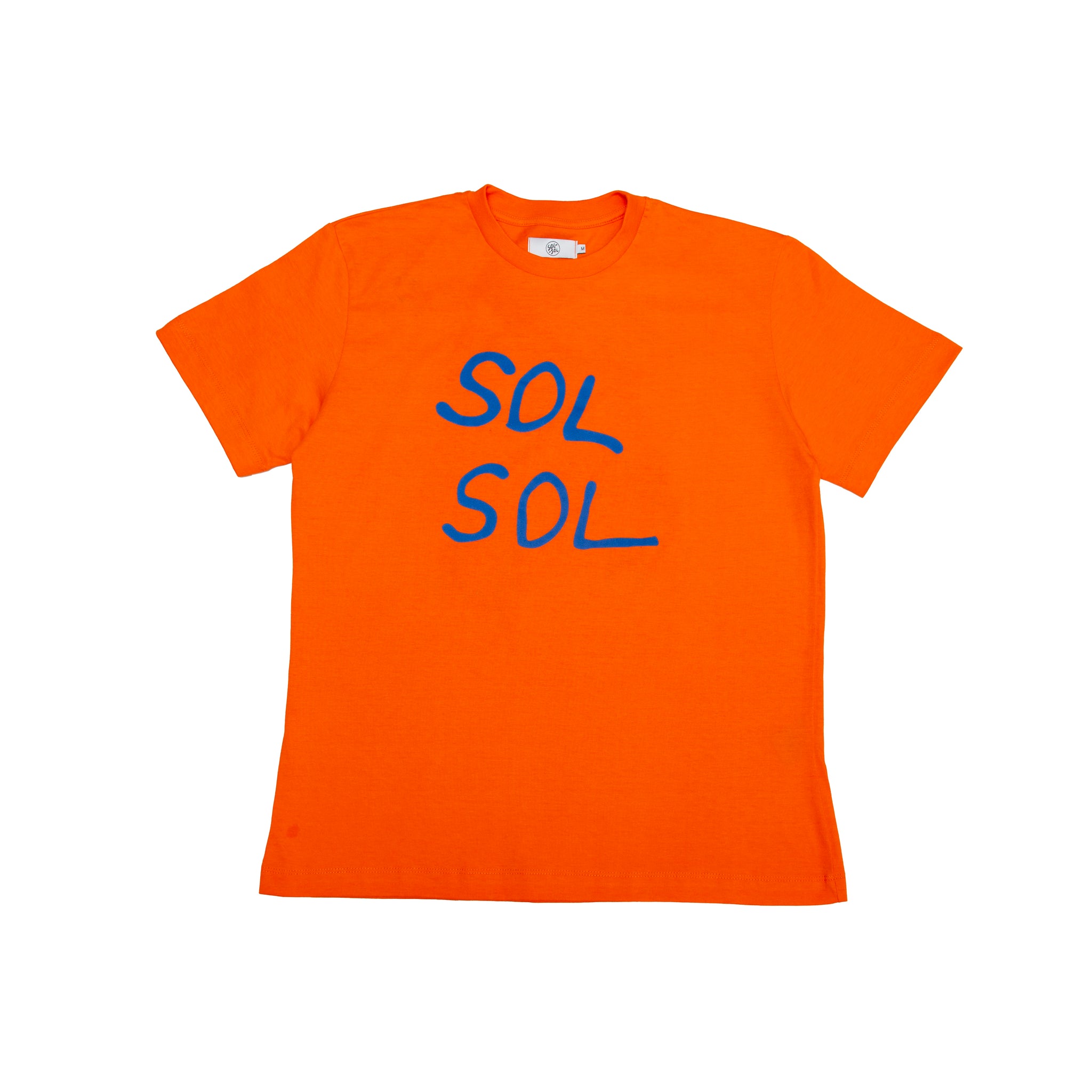 Sol Sol - Star Logo T-Shirt - Orange – Orphan Street Clothing Shop