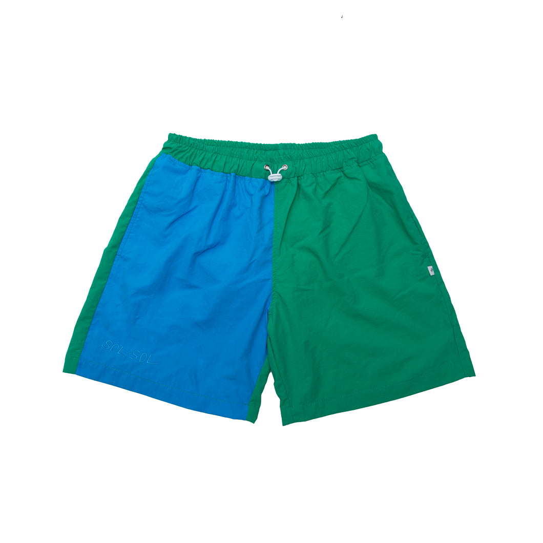 Sol Sol - Swim Shorts - Blue / Green