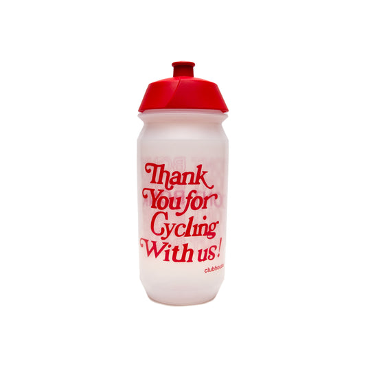 Clubhouse - Bidon - Clear / Red
