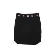 Load image into Gallery viewer, Maylee - Black Eyelet Skirt
