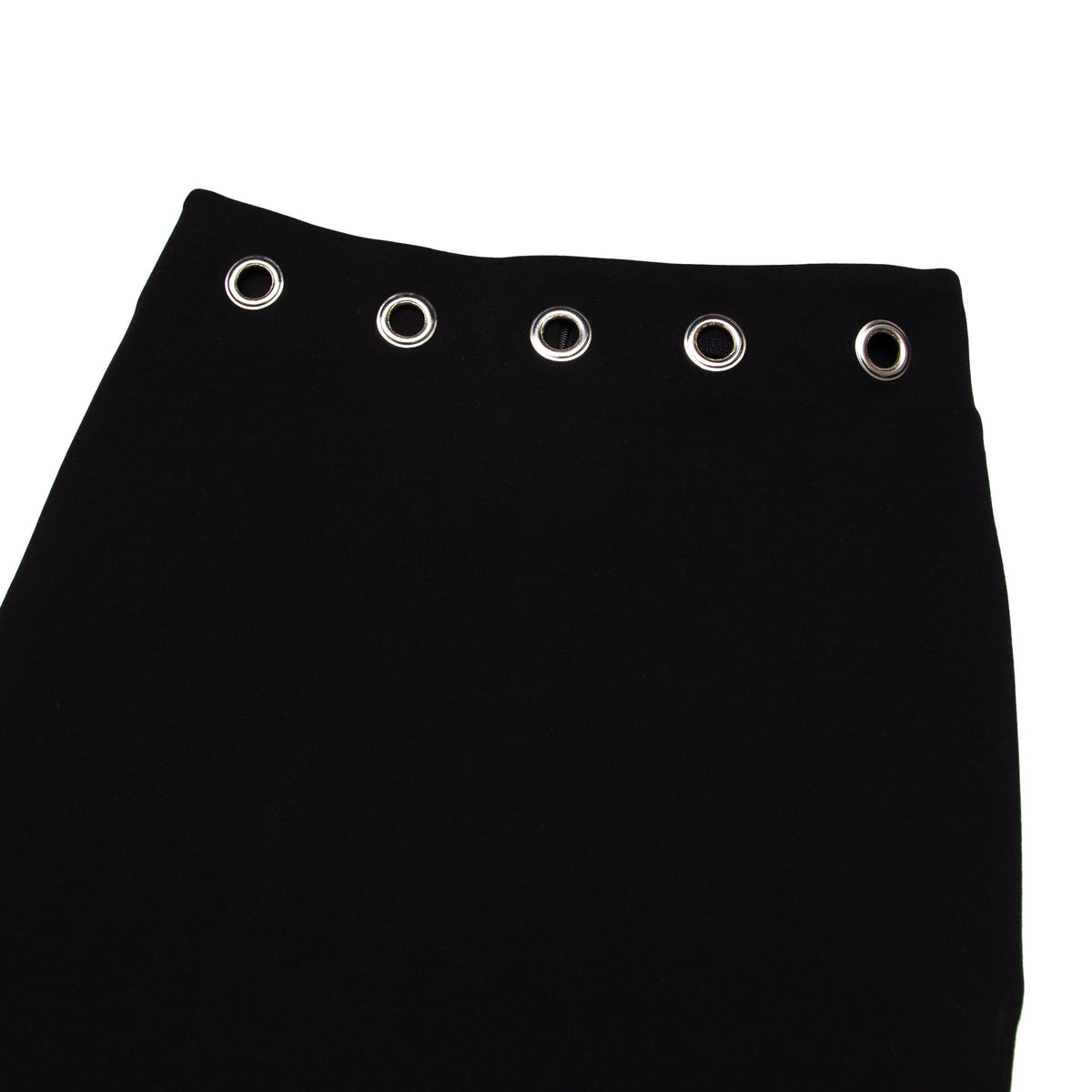 Maylee - Black Eyelet Skirt