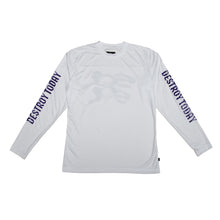 Load image into Gallery viewer, Sol Sol - &#39;Run&#39; Long Sleeve T-Shirt - White
