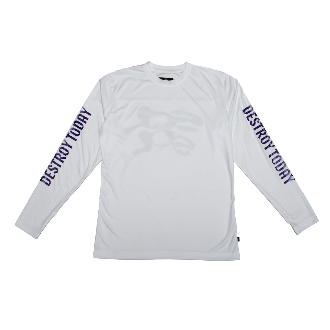 Sol Sol - 'Run' Long Sleeve T-Shirt - White